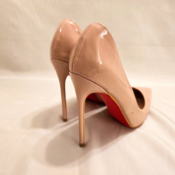 Christian Louboutin So Kate Elegant Nude Stiletto Heels Size 40 (9 US) - Picture 7 of 11